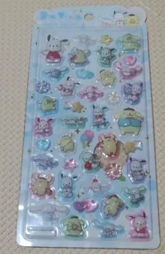 うるちゅるポップシール サンリオ ポムポムプリン シナモロール ポチャッコ