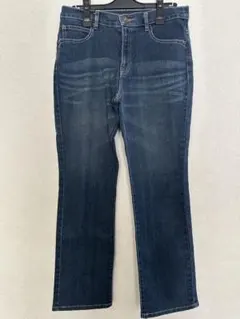 ダークブルー ストレートレッグデニム 73cm