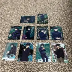 呪術廻戦　伏黒恵　カード　クリアカード　10枚セット