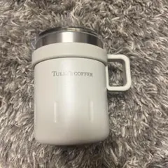TULLY'S COFFEE ハンドル付きステンレスマグカップ