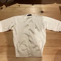 90s Polo Ralph Lauren カーディガン L アイボリー