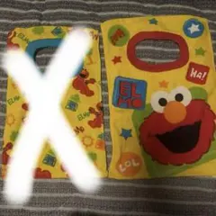 エルモ・ミニーマウス・バットマン スタイ4枚セット