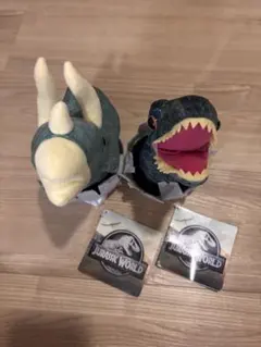ジュラシック・ワールド ぬいぐるみ 2体セット