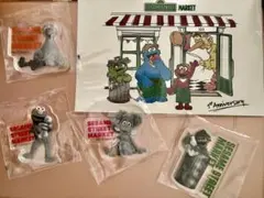 モノクロフォトアクリルステッカー『セサミストリートマーケット』