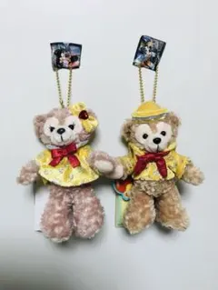 ダッフィー シェリーメイ ぬいぐるみ バッジ30周年