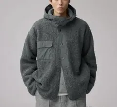 ボアフリーススナップパーカ GU × ENGINEERED GARMENTS