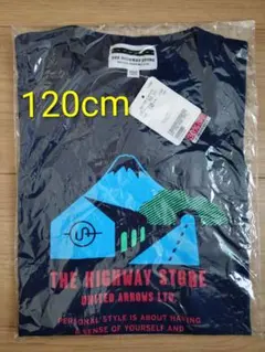 THE HIGHWAY STORE ネイビー半袖Tシャツ 120cm