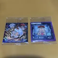 ワンピース大海賊シールウエハースLOG.13 シール ルフィ、ベガパンク