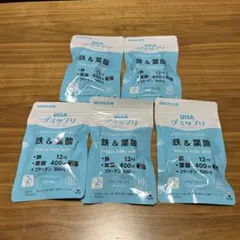 ★らん様 専用 UHA味覚糖 グミサプリ　鉄&葉酸　20粒入×5パックセット②