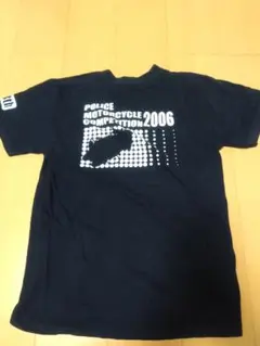 第38回 白バイ大会Tシャツ 2006 ネイビー M 中古