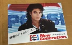 PEPSI マイケル・ジャクソン ポスター 超メルカリ祭】マイケル・ジャクソン PEPSI ポスター - メルカリ