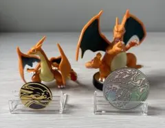 ポケモン　ポケットモンスター　リザードン　モンコレ　アミーボ　コイン　4点セットのサムネイル