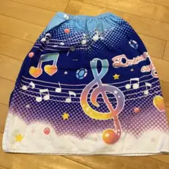 ラップタオル 60センチ　音符