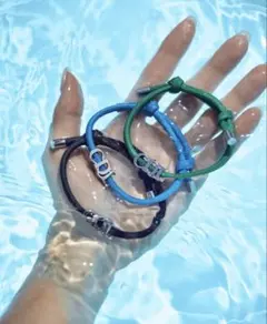 新品！未開封！CDL TOKYOBeach Braceletブレスレットグリーン CDL TOKYO Beach Bracelet ブレスレット グリーン 緑 - メルカリ