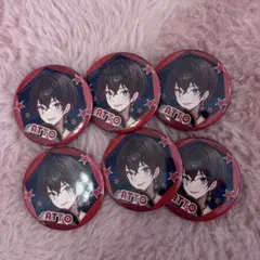 あっとくん　缶バッチ