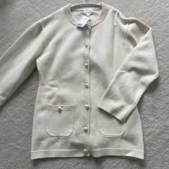 H&M アイボリー カーディガン