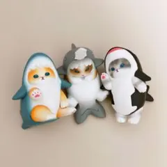 mofusand　モフサンド　ミニフィギュア　サメにゃん　★3点セット