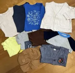 子供服　まとめ売り　80サイズ　10枚 Tシャツ　パーカー他