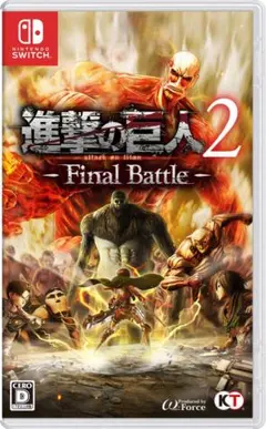 Nintendo Switch 進撃の巨人2 ソフトのサムネイル