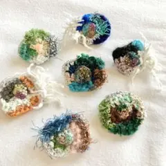 ビーズブローチ ブローチ