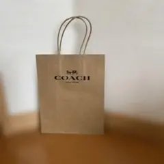 コーチ　ショップ袋　小サイズ