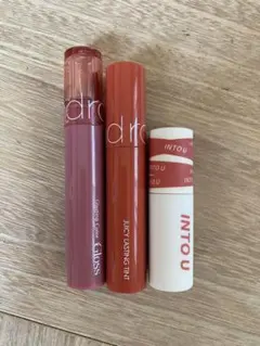 リップ　断捨離　まとめ売り　セット　ロムアンド　into u