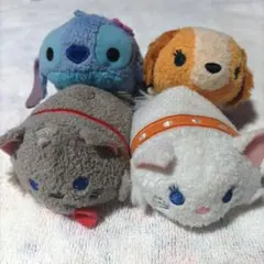 ディズニーストア ツムツム ぬいぐるみ 4点セット