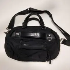 ディーゼル DIESEL ナイロン ミニトート＆ショルダー・ラウンドバッグ 