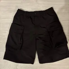 UNIQLO U ユニクロ パラシュート カーゴショーツ ブラック S