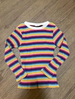 ボーダー　トップス　90cm