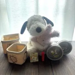 gelato piqueコラボぬいぐるみ 収納ボックス 缶ケース キーホルダー