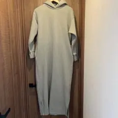 coen パーカーワンピース　ミントカラー