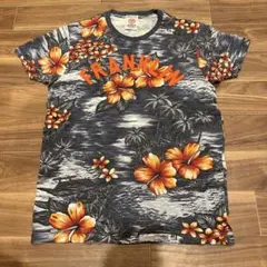フランクリンマーシャル アロハ 総柄 Tシャツ M ハイビスカス イタリア製のサムネイル