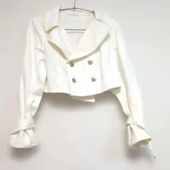【格安】ウィルセレクション ショート丈ジャケット 白