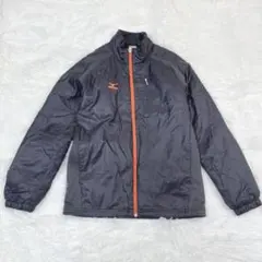 ミズノ/Mizuno (M) フルジップ ダークグレー ウィンドブレーカー