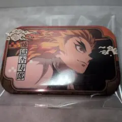 鬼滅の刃 スクエア缶バッジ 煉獄杏寿郎