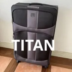 TITAN キャリーケース ブラック/グレー
