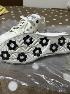 CONVERSE ALL STAR ホワイト 花柄スニーカー
