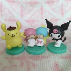 サンリオキャラクターズチョコエッグ ポムポムプリン　キキララ　クロミ