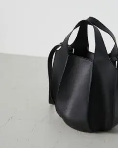 タンブリンバッグ　ショルダー　ハンド　ブラック　コンパクト　STYLEMIXERのサムネイル