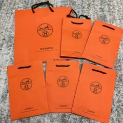 エルメス紙袋6枚セットブランドショッパーまとめ売り