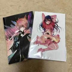 推しの子　赤坂アカの世界展　ポストカード　アクア　ルビー　有馬かな　黒川あかね