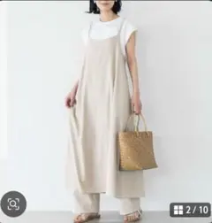 後ろ姿もとっておきのキャミワンピース 北欧暮らしの道具店 - メルカリ