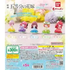 【開封済】ハグコット 五等分の花嫁 SPECIAL COLOR コンプ