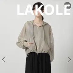 LAKOLE メッシュZIPダブルジップパーカーＬサイズのサムネイル