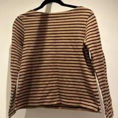 UNIQLO M ボーダー長袖T ユニクロ