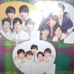 嵐　ミニうちわ　5×20