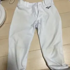 ミズノ ホワイト ストレートパンツ 汚れあり