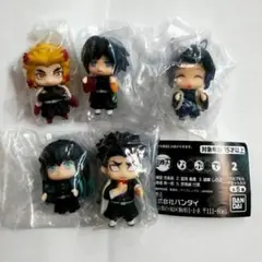 全5種 鬼滅の刃 ならぶんです。2 煉獄杏寿郎 冨岡義勇 しのぶ 時透 行冥