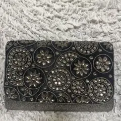 green label relaxing パーティーバック 2way ビーズ刺繍